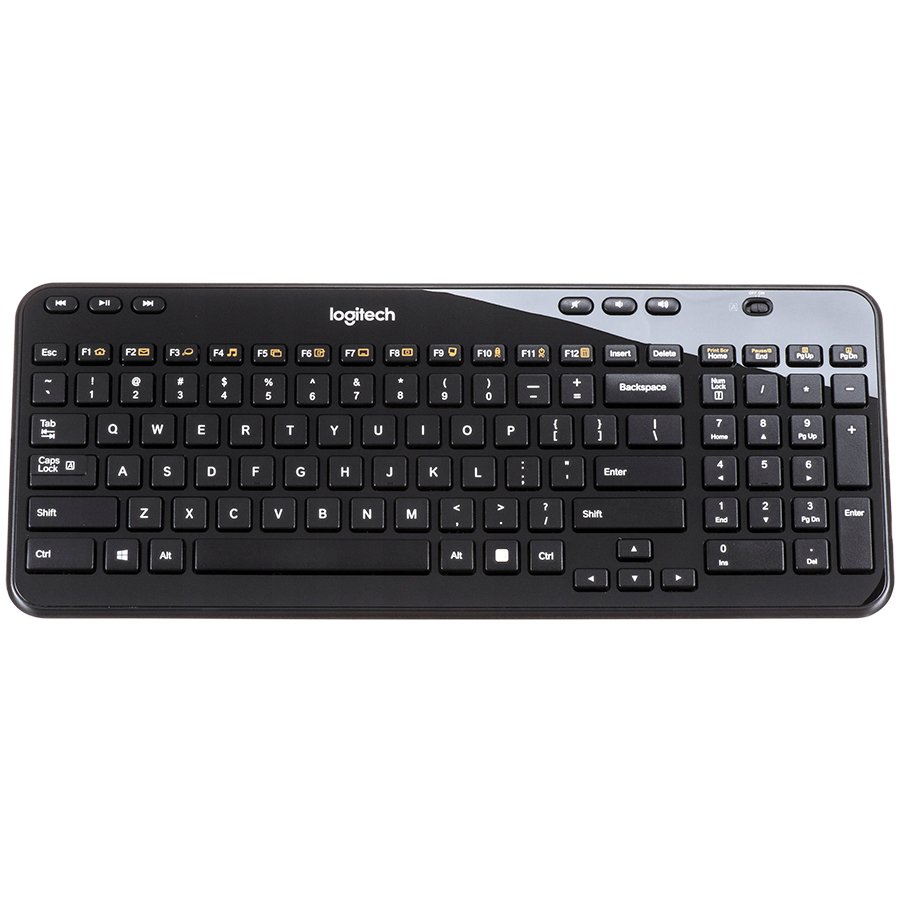 [920-003056] Logitech K360 Wireless Keyboard - Black - German