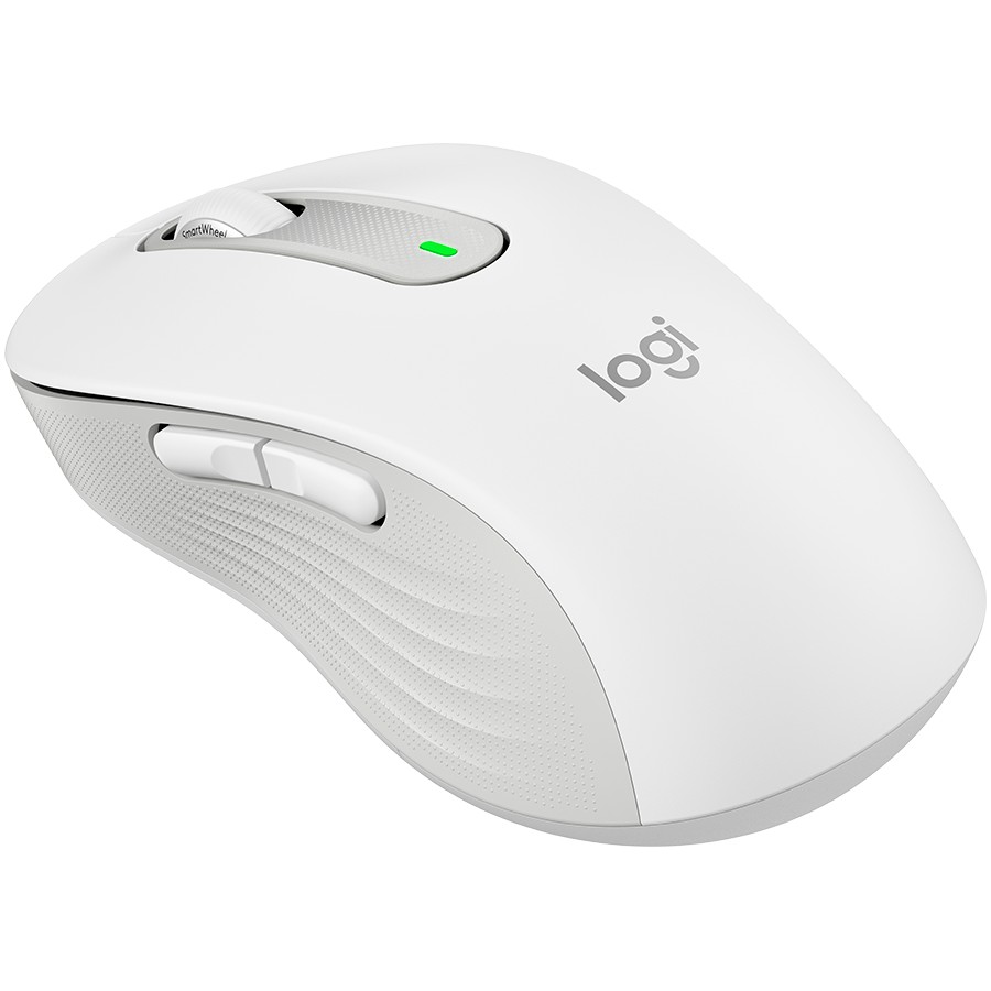[910-006349] Logitech M650L Signature Bluetooth Mouse - Off-white (910-006349)