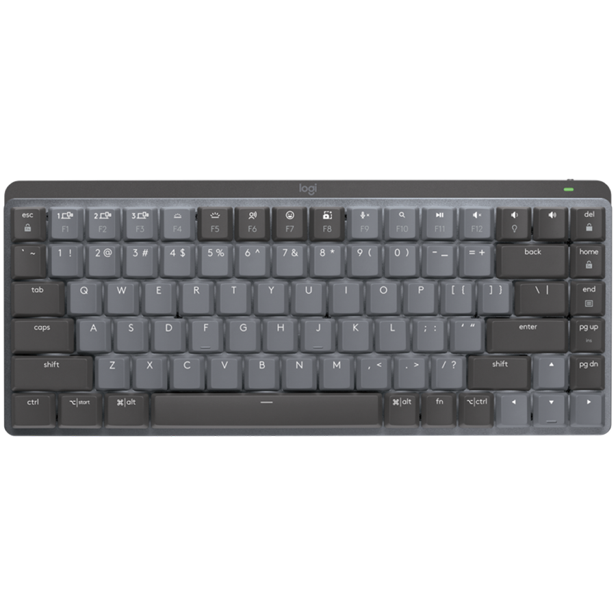 Logitech MX Mechanical Mini Bluetooth Illuminated Keyboard - Graphite - US Int'l - Tactile