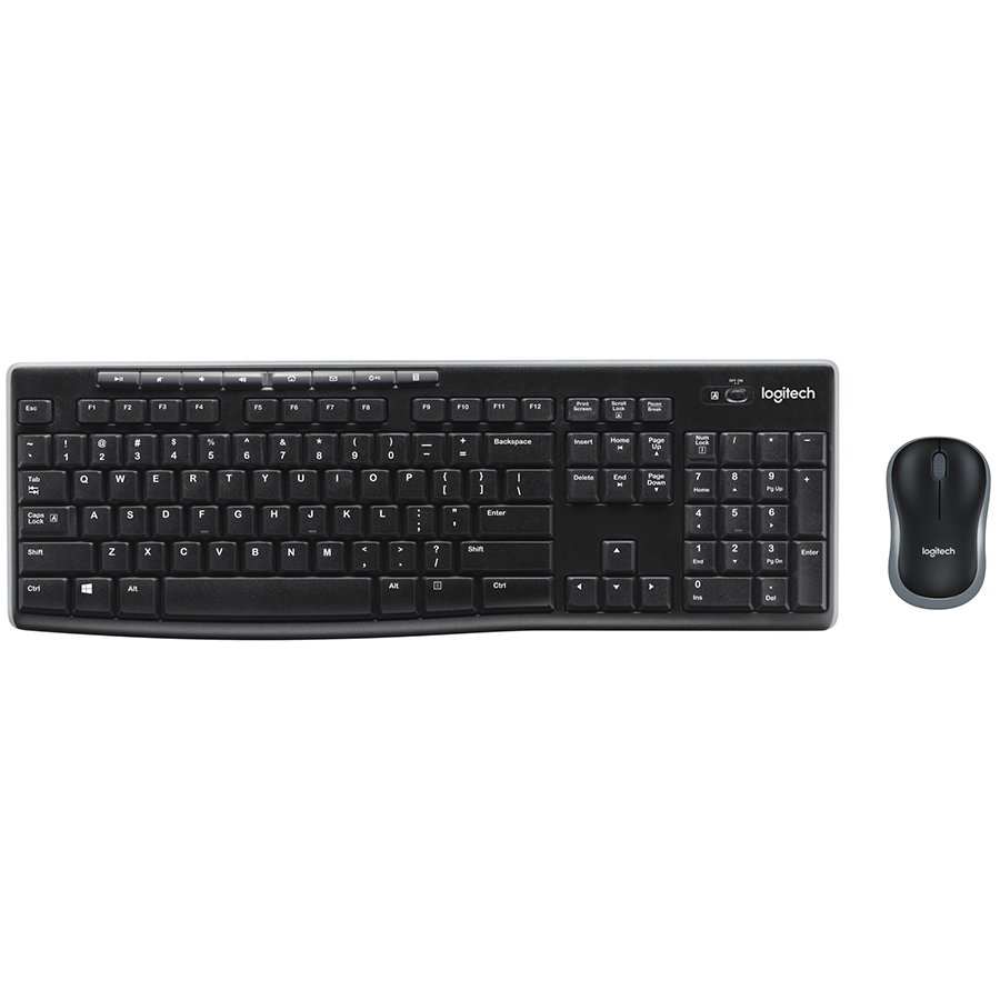 Logitech MK270 Wireless Combo - Black - US Int'l