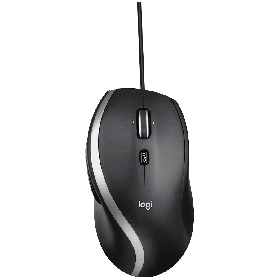 Logitech M500s Corded Mouse - Black - USB
