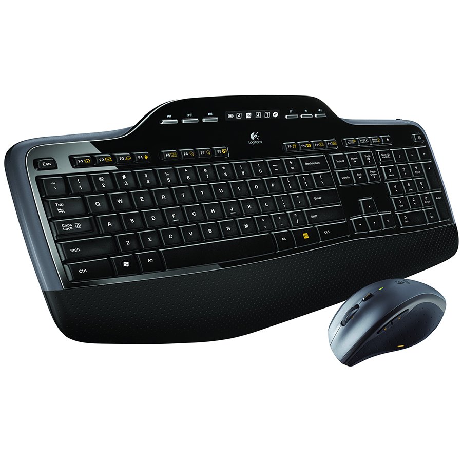Logitech MK710 Wireless Desktop - Black - US Int'l - Eer