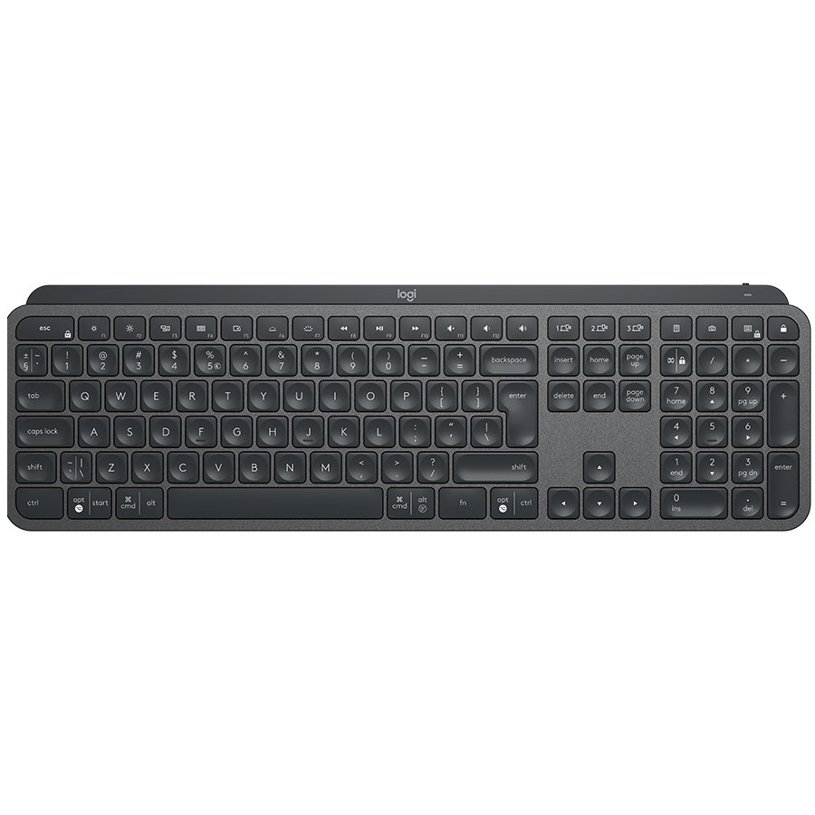 Logitech MX Keys Bluetooth Illuminated Keyboard - Graphite - UK