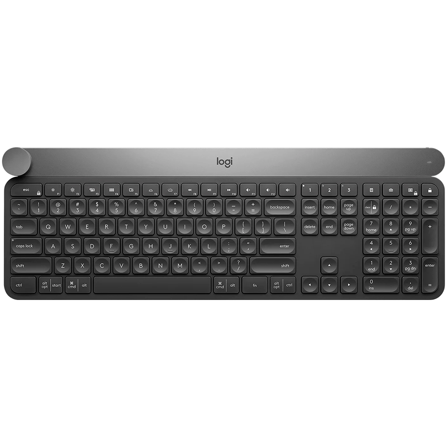 [920-008496] Logitech Craft Advanced keyboard with creative input dial - N/A - Russian - 2.4GHZ/BT - N/A - Central