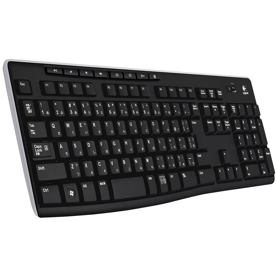 [920-003757] Logitech K270 Wireless Keyboard - Black - Russian