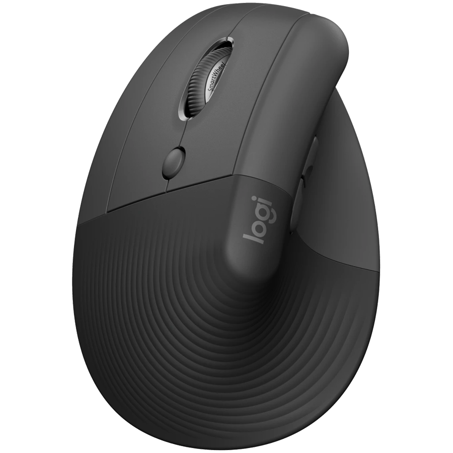 Logitech Lift Left Bluetooth Vertical Ergonomic Mouse - GRAPHITE/BLACK