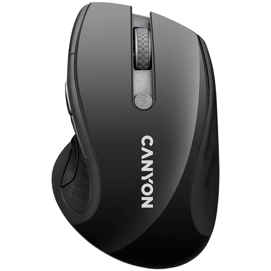 Canyon mouse MW-01 BlueLED Wireless Black