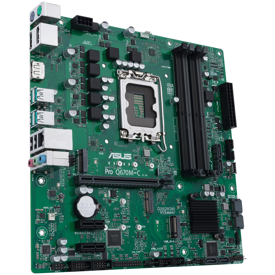 [90MB19E0-M0EAYC] ASUS Pro Q670M-C-CSM LGA 1700