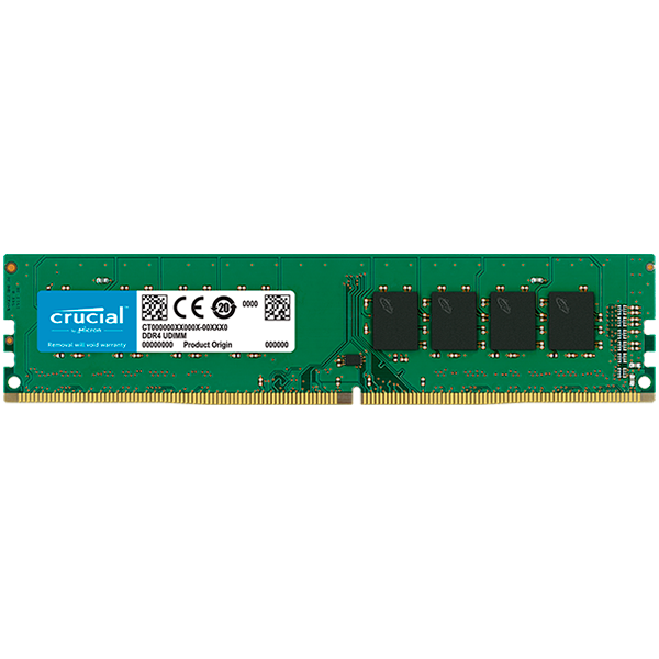 [CT8G4DFS832A] Crucial DRAM 8GB DDR4 3200 MT/s (PC4-25600) CL22 SR x8 Unbuffered DIMM 288pin