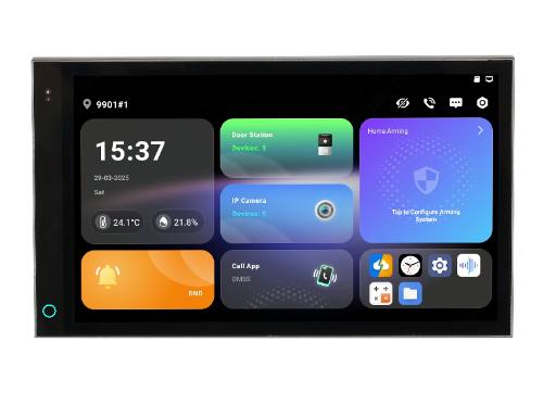 [28779] Dahua VD IP Doorphone Monitor Wireless 7'' Android / 4Wire With Temperature-Humidity Sensor SCP3024A-B