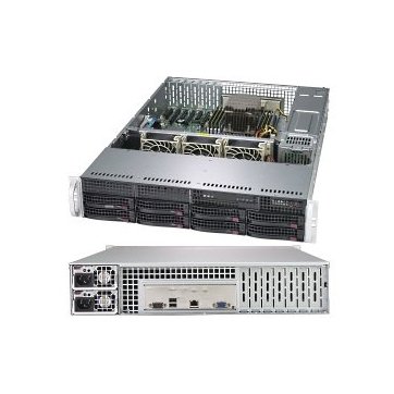 [AS-2013S-C0R] Supermicro SuperServer AS-2013S-C0R - 2U, 8x hot-swap 3.5'' SAS3/SATA3 Drive Bays, 1x AMD EPYC, 2x 1GbE LAN, 740W Redundant PS Platinum