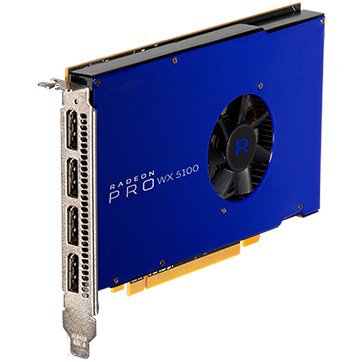 [100-505940] AMD Radeon Pro WX 5100 8GB GDDR5 4-DP PCIe 3.0