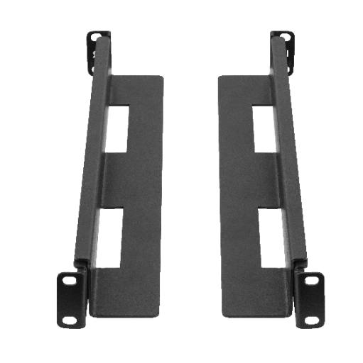 [28772] Lanberg Rail Kit Sliding Adjustable 397-680mm for 19" Rack Cabinet 90kg Black