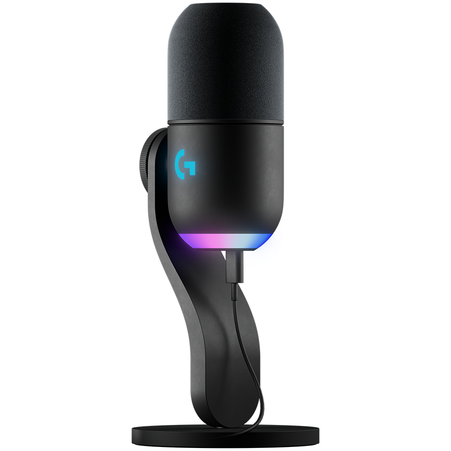 [988-000569] LOGITECH G Yeti GX RGB Gaming Microphone - LIGHTSYNC - BLACK - USB
