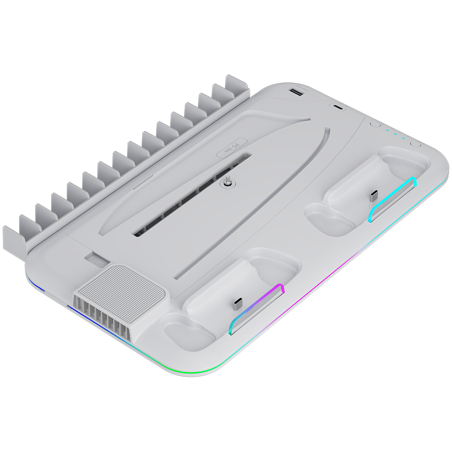 Canyon Cooling Stand CS-51 RGB PS5 Slim/DE Charge White