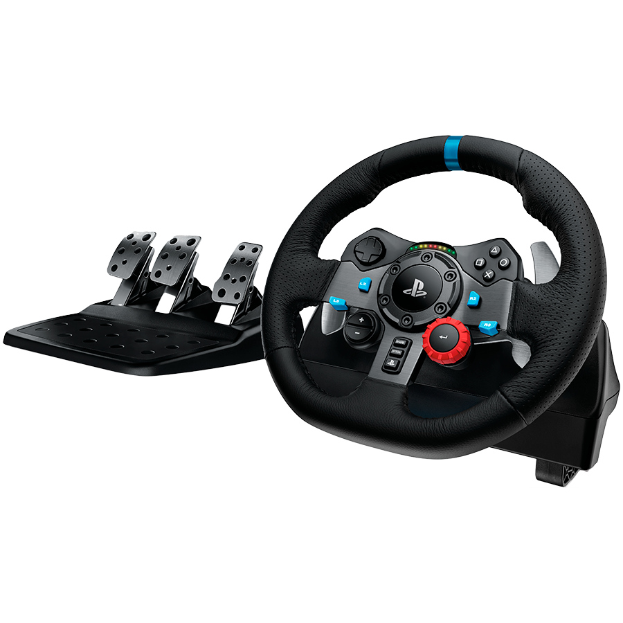 Logitech G29 Driving Force Racing Wheel PC/PS Black