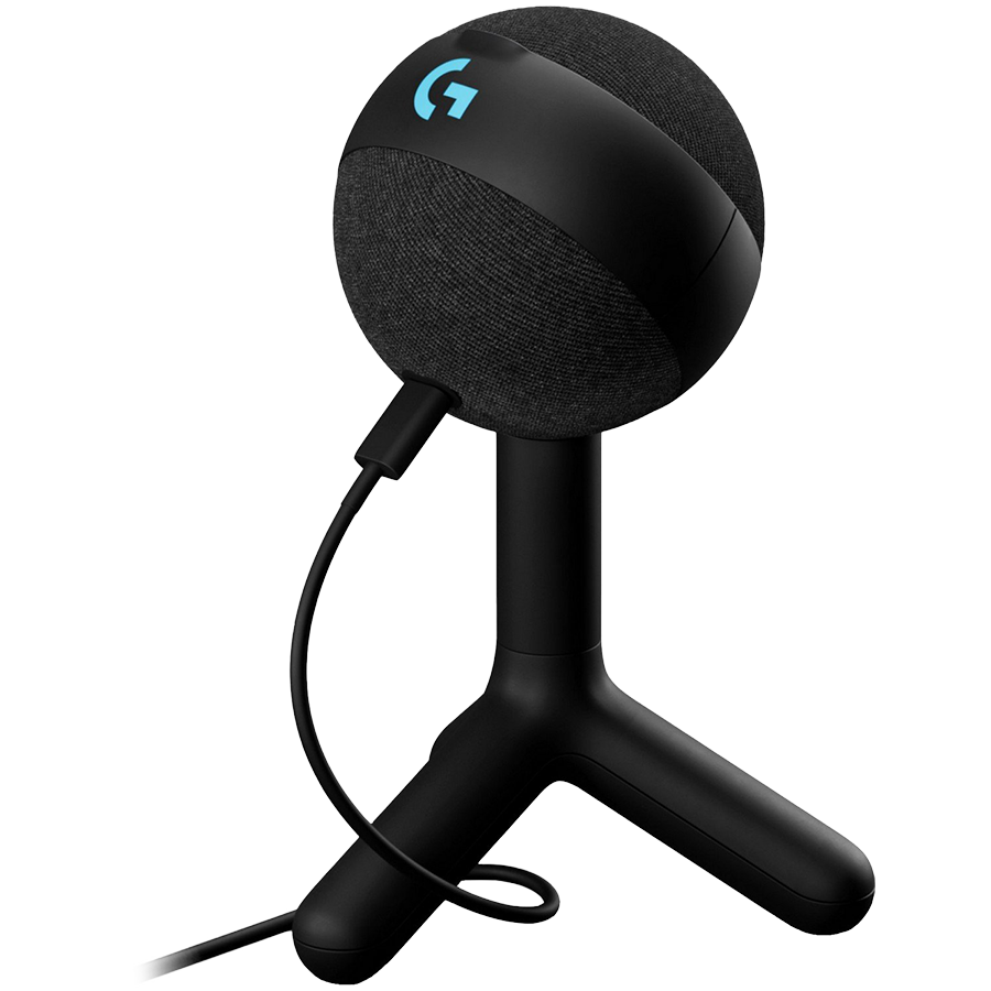 [988-000551] LOGITECH G Yeti Orb RGB Gaming Microphone - LIGHTSYNC - BLACK - USB