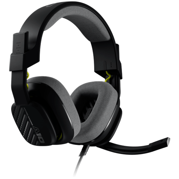 [939-002057] LOGITECH ASTRO A10 Wired Gaming Headsets - STAR KILLER BASE - BLACK - 3.5 MM