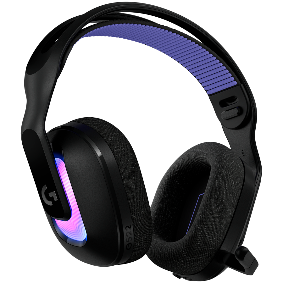 [981-001544] LOGITECH G522 LIGHTSPEED Wireless Gaming Headset - BLACK - EMEA28i-935 - 2.4GHZ