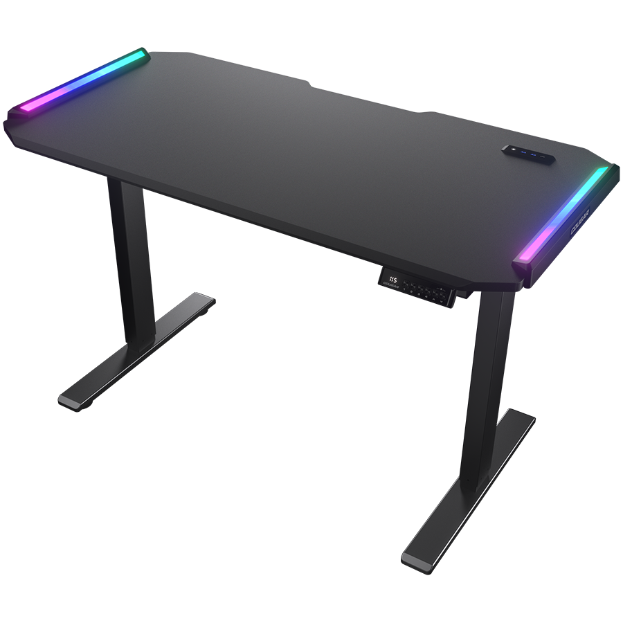 [CGR-E-DEIMUS120-B01] Cougar E-DEIMUS 120 Electric Gaming Desk