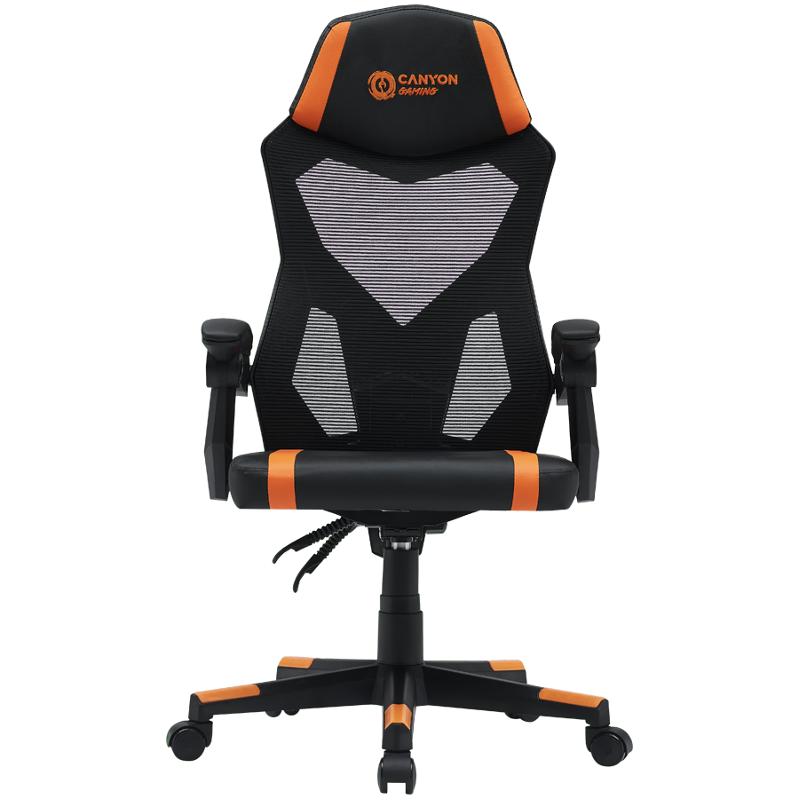 Canyon Gaming Chair Flow MCH01 Mesh Black Orange