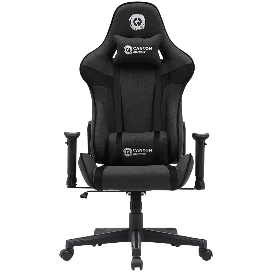 Canyon Gaming Chair Crest FCH01 Fabric Grey