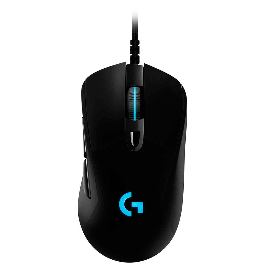 Logitech G403 Hero Lightsync Corded Gaming Mouse Black