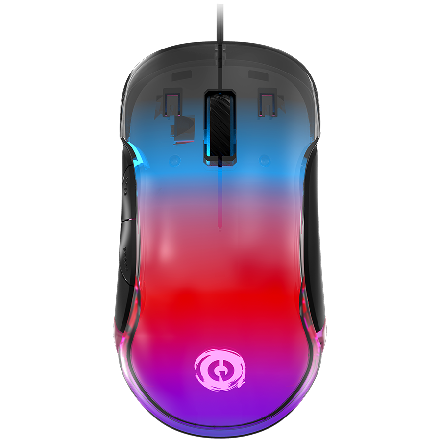 Canyon Mouse Braver GM-728 LED Crystal 7buttons Wired Black