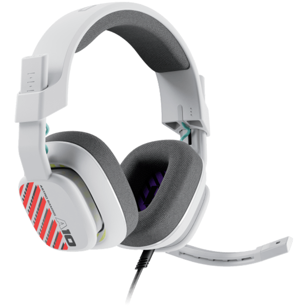 [939-002052] LOGITECH ASTRO A10 Wired Gaming Headsets - STAR KILLER BASE - WHITE - 3.5 MM
