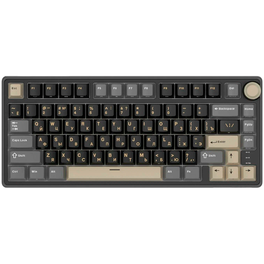 [RK-R75-PHNTM-BRNSW-US] Royal Kludge R75 Phantom Gaming Keyboard Brown Switch