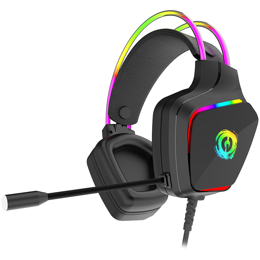 [CND-SGHS9A] CANYON headset Darkless GH-9A Black