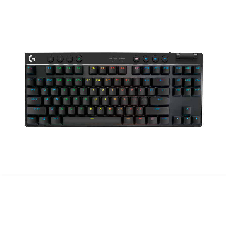 [920-012135] Logitech G Pro X TKL Lightspeed Mechanical Gaming Keyboard Tactile Switch Black
