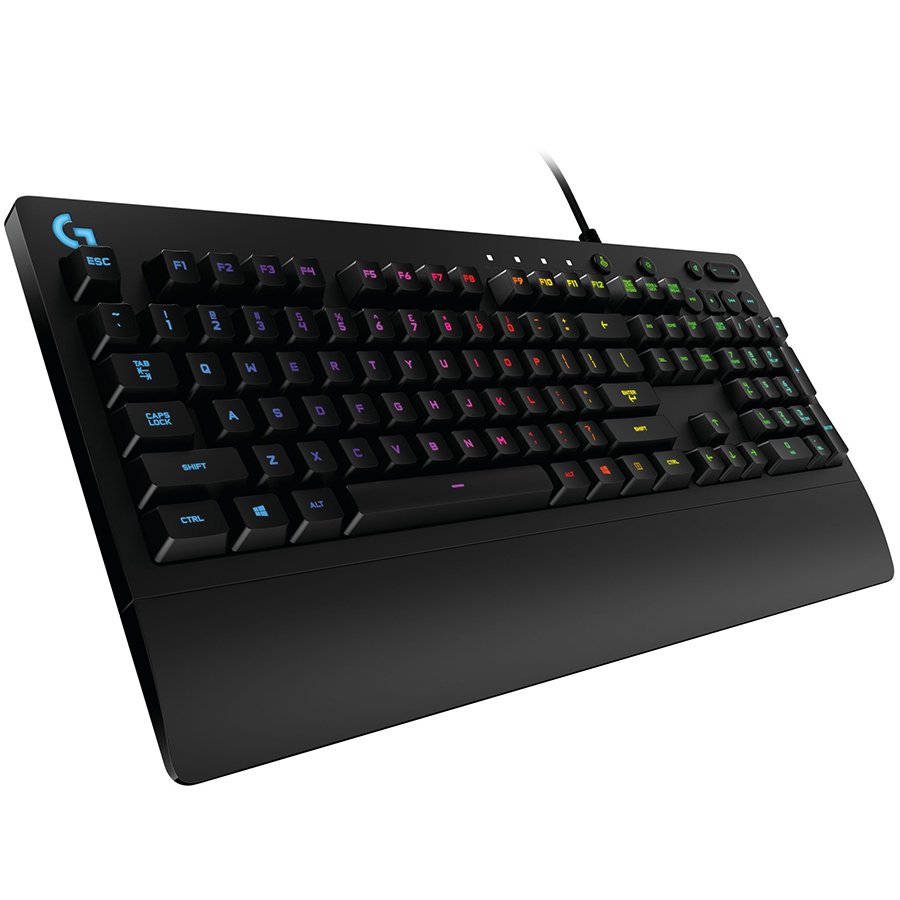 [920-008091] Logitech G213 Prodigy Corded RGB Gaming Keyboard Black