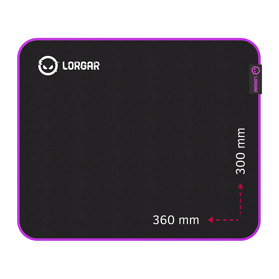 Lorgar Main 313 Gaming Mouse Pad Purple