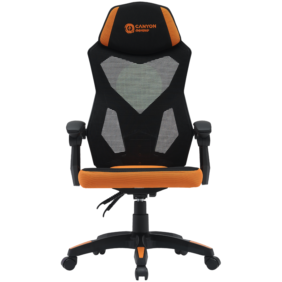 Canyon Gaming Chair Wave MCH02 Mesh Black Orange