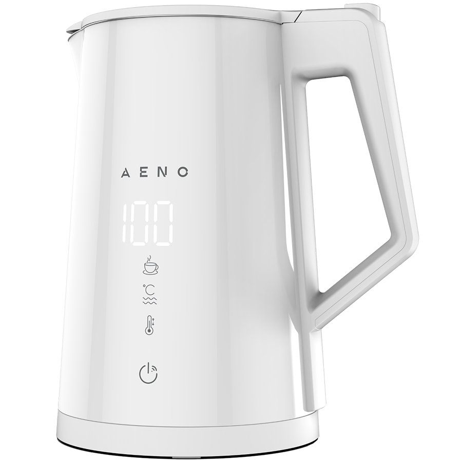 [AEK0008S] AENO Electric Kettle EK8S Smart: 1850-2200W, 1.7L, Strix, Double-walls, Temperature Control, Keep warm Function, Control via Wi-Fi, LED-display, Non-heating body, Auto Power Off, Dry tank Protection