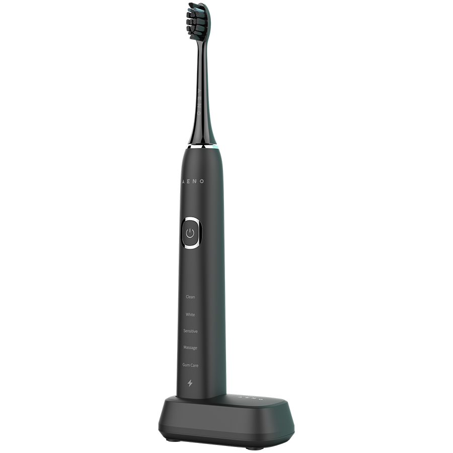 [ADB0006] AENO Sonic Electric Toothbrush DB6: Black, 5 modes, wireless charging, 46000rpm, 40 days without charging, IPX7
