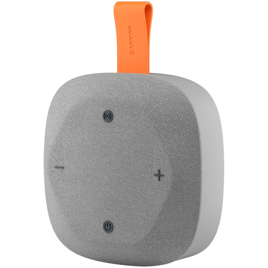 [CNE-CBTSP10GO] CANYON speaker HEXAGON 10 TWS 8W IPX5 Grey Orange