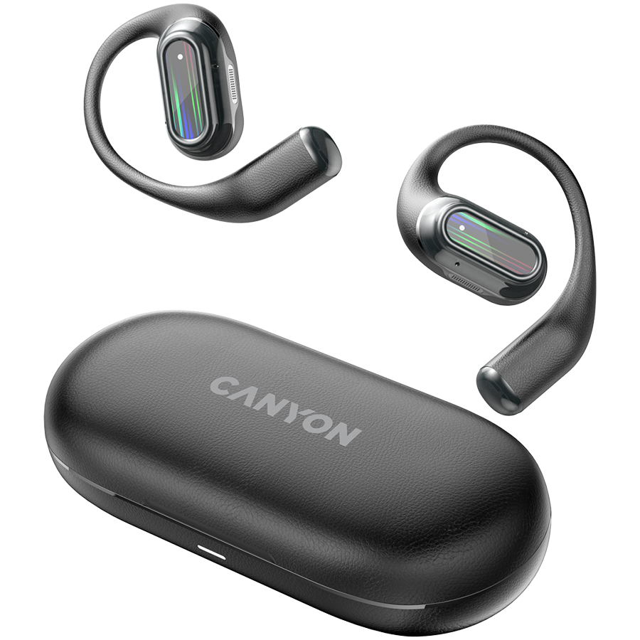 [CNS-TWS12BK] CANYON headset OnFlow 12 OWS ENC Black