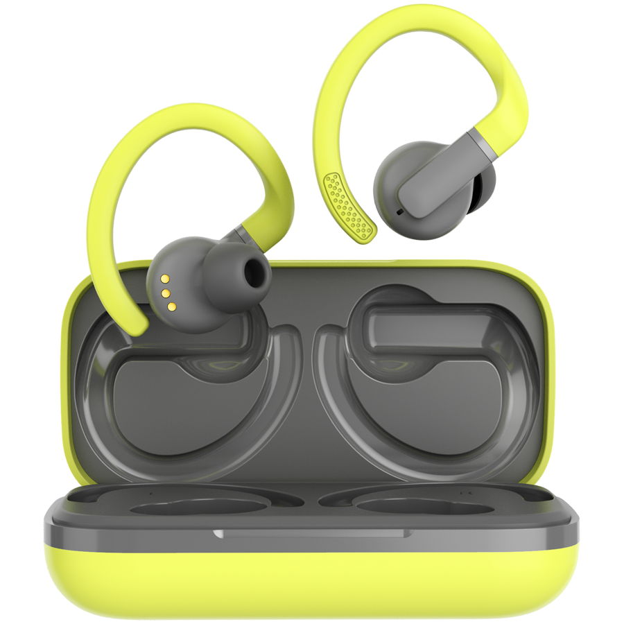 [CNS-TWS11GR] CANYON headset OnRun 11 Sport Wireless charge Green