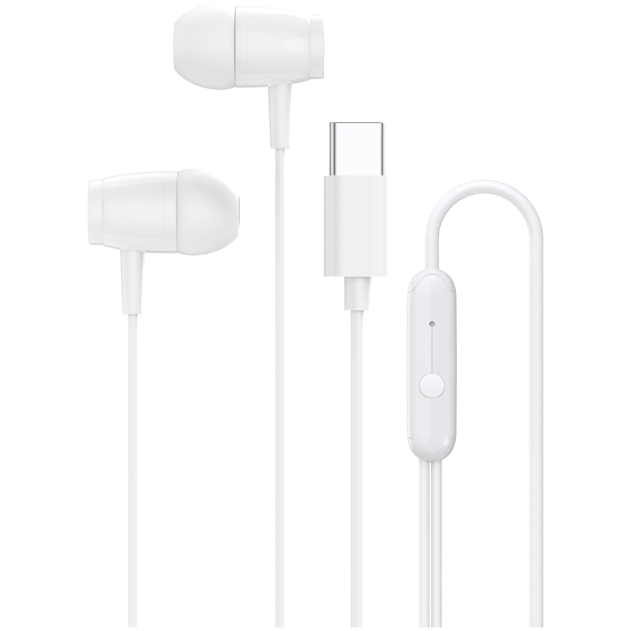 [CNS-CEP5W] CANYON headphones SEP-5 TYPE-C White