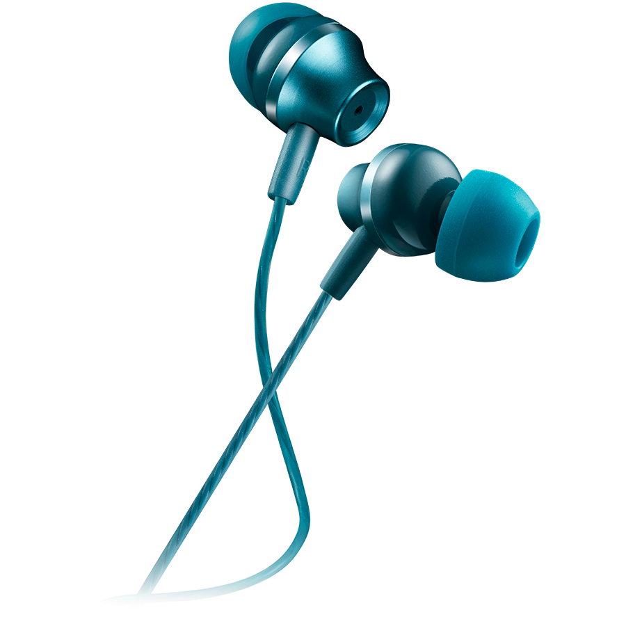 [CNS-CEP3BG] CANYON headphones SEP-3 Mic 1.2m Blue Green