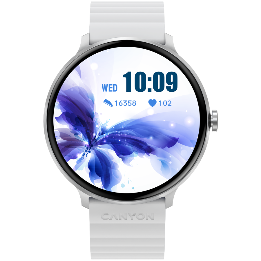 [CNS-SW69WB] CANYON smart watch Jacky SW-69 White Blue