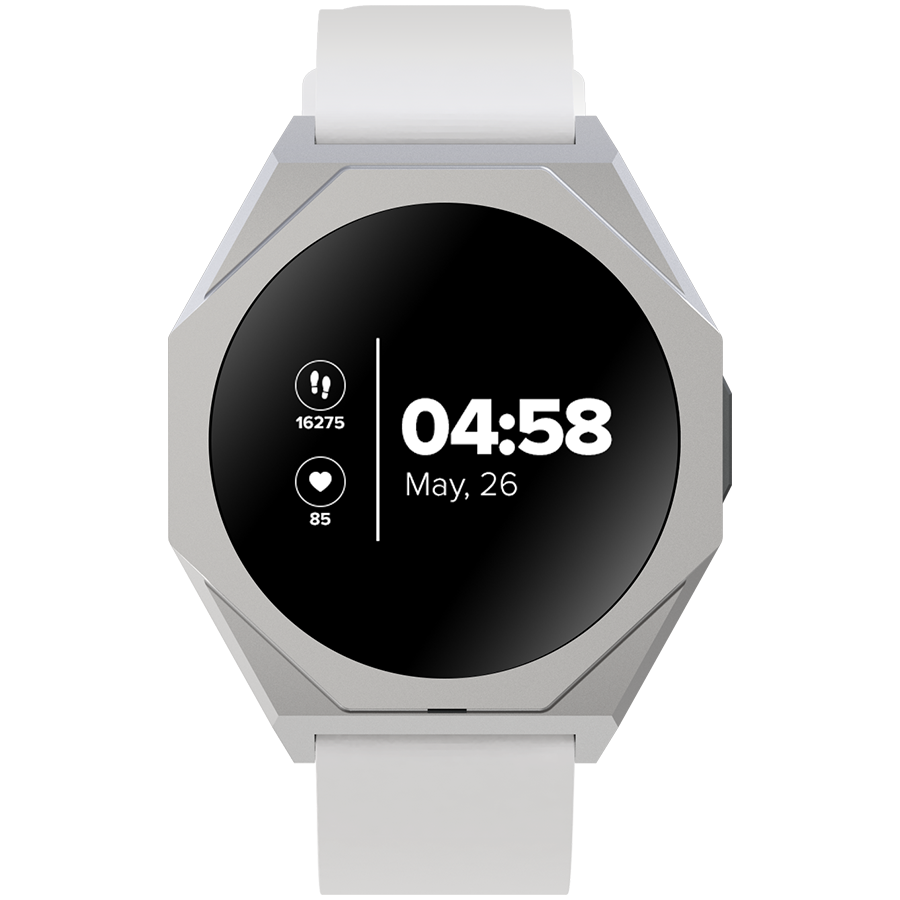 [CNS-SW86SS] CANYON smart watch Otto SW-86 Silver