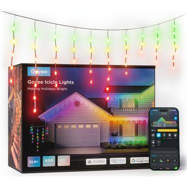 [28667] Govee Outdoor Smart Icicle Lights 10m RGBICW H70D13D1