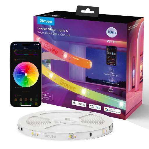 [28661] Govee LED Light Strip RGBIC Smart WiFi & BT w/Protective Coating 5m (Matter)