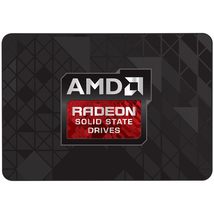 AMD Radeon R5 SATA III 120GB SSD - 3D TLC, 2.5” 7mm, SATA 6 Gbit/s, Read/Write: 544 MB/s / 349 MB/s, Random Read/Write IOPS 42K/41K