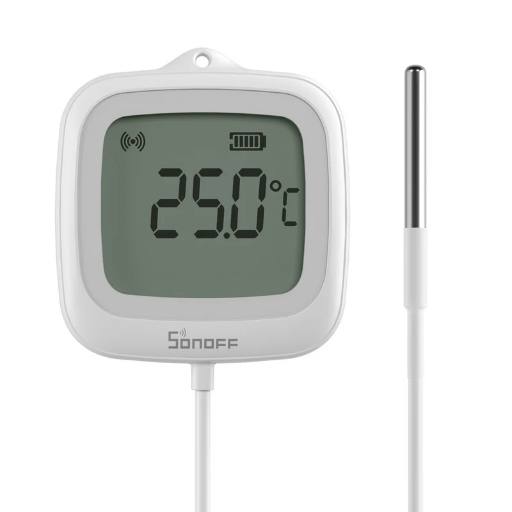 [28653] Sonoff Zigbee Smart Temperature Sensor IP65 for Outdoor with Water Probe SNZB-02LD
