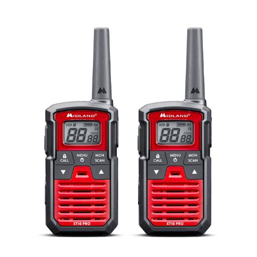 [28642] Midland XT10 Pro Two Way Radio Walkie Talkies (Pair)