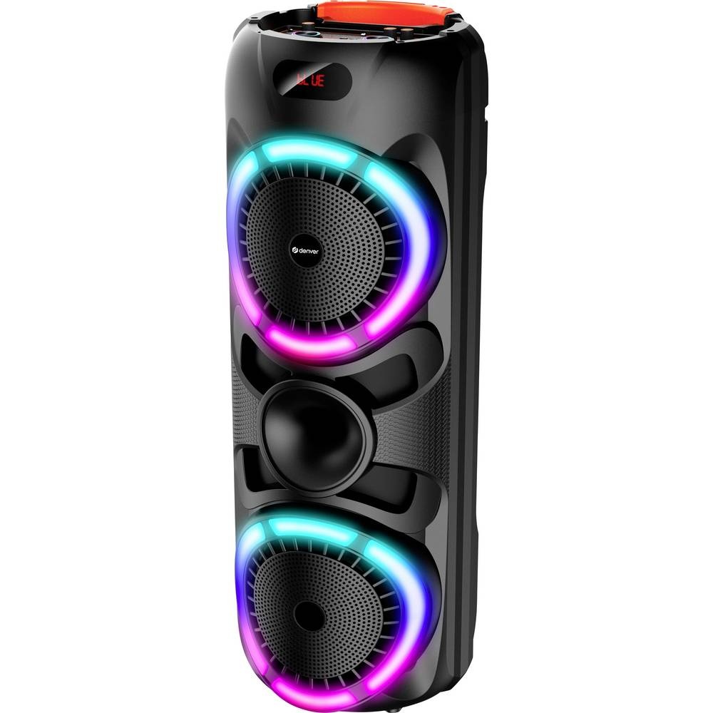 [30703] Denver Audio Karaoke Speaker 2 x 8" woofers  BT USB & MicroSD TWS 3600mAh  BPS-459